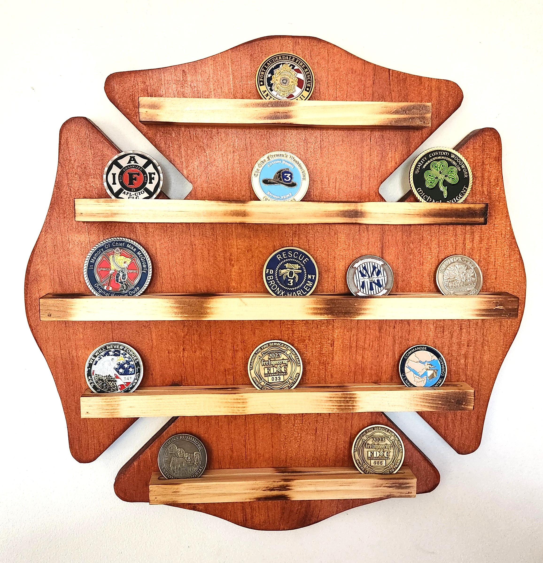 Gunstock Maltese Challenge Coin Holder