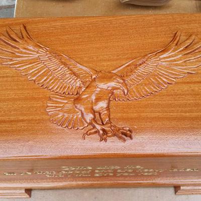 Cigar Box With Eagle